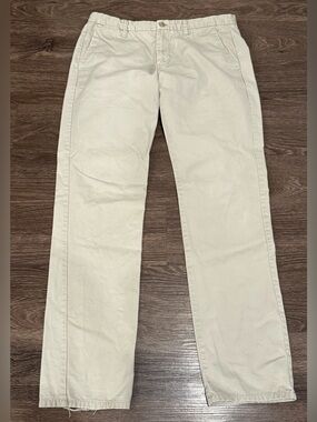 Calvin Klein Cream Interior Lined Pants